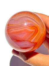 Load image into Gallery viewer, Pink Carnelian Sphere NEW!