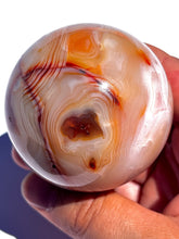 Load image into Gallery viewer, Pink Carnelian Sphere NEW!