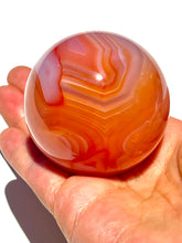 Load image into Gallery viewer, Pink Carnelian Sphere NEW!