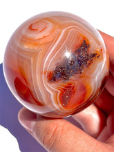 Load image into Gallery viewer, Pink Carnelian Sphere NEW!