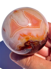 Load image into Gallery viewer, Pink Carnelian Sphere NEW!