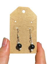 Load image into Gallery viewer, Obsidian Earrings