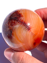 Load image into Gallery viewer, Pink Carnelian Sphere NEW!