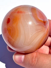 Load image into Gallery viewer, Pink Carnelian Sphere NEW!