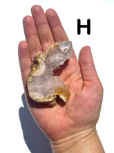 Load image into Gallery viewer, Pink Amethyst Slabs + Wing Pairs, Choose Your Own