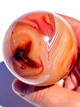 Load image into Gallery viewer, Pink Carnelian Sphere NEW!