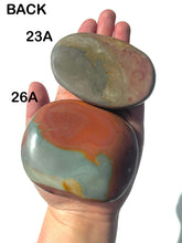 Load image into Gallery viewer, Polychrome Jasper Palmstones, Choose Your Own