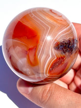 Load image into Gallery viewer, Pink Carnelian Sphere NEW!