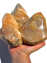 Load image into Gallery viewer, Peach Moonstone Flames, Choose Your Own