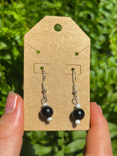 Load image into Gallery viewer, Obsidian Earrings
