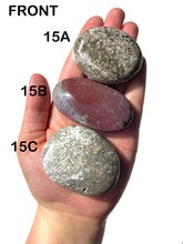 Load image into Gallery viewer, Orbicular Ocean Jasper Palmstones, Choose Your Own