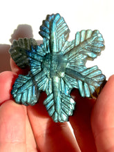 Load image into Gallery viewer, Labradorite Snowflake