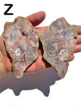 Load image into Gallery viewer, Pink Amethyst Slabs + Wing Pairs, Choose Your Own