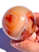 Load image into Gallery viewer, Pink Carnelian Sphere NEW!