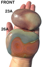 Load image into Gallery viewer, Polychrome Jasper Palmstones, Choose Your Own