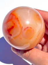 Load image into Gallery viewer, Pink Carnelian Sphere NEW!