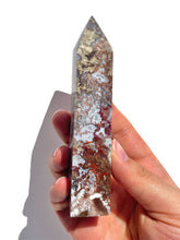 Load image into Gallery viewer, Red Moss Agate Tower