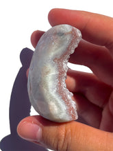 Load image into Gallery viewer, Druzy Pink Amethyst Moon NEW!