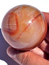 Load image into Gallery viewer, Pink Carnelian Sphere NEW!