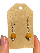 Load image into Gallery viewer, Yellow Mookaite Earrings