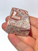 Load image into Gallery viewer, Damaged Pink Crazy Lace Agate Tower