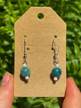 Load image into Gallery viewer, Blue Apatite Earrings