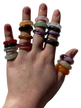Load image into Gallery viewer, Assorted Crystal Bangle Rings