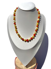 Load image into Gallery viewer, Orange Calcite + Orange Aventurine Handmade Necklace NEW!