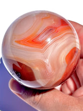 Load image into Gallery viewer, Pink Carnelian Sphere NEW!