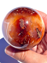 Load image into Gallery viewer, Pink Carnelian Sphere NEW!