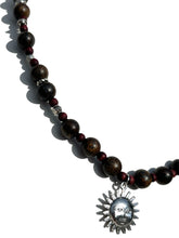Load image into Gallery viewer, Handmade Bronzite + Sun Necklace NEW!