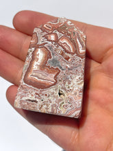 Load image into Gallery viewer, Damaged Pink Crazy Lace Agate Tower