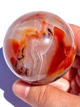 Load image into Gallery viewer, Pink Carnelian Sphere NEW!
