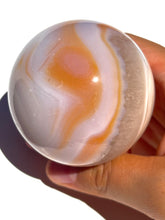 Load image into Gallery viewer, Pink Carnelian Sphere NEW!