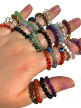Load image into Gallery viewer, Assorted Beaded Crystal Rings