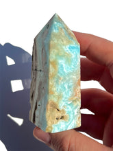 Load image into Gallery viewer, Blue Aragonite Tower NEW!