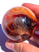 Load image into Gallery viewer, Pink Carnelian Sphere NEW!