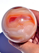 Load image into Gallery viewer, Pink Carnelian Sphere NEW!