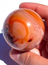 Load image into Gallery viewer, Pink Carnelian Sphere NEW!