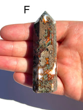 Load image into Gallery viewer, Red Moss Agate Towers, Choose Your Own