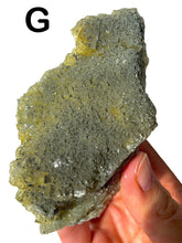 Load image into Gallery viewer, Gold Moscavito Cubic Fluorite Clusters, Choose Your Own