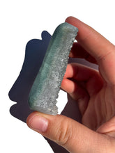 Load image into Gallery viewer, Druzy Rainbow Amethyst Moon NEW!