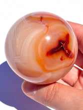 Load image into Gallery viewer, Pink Carnelian Sphere NEW!