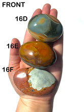 Load image into Gallery viewer, Polychrome Jasper Palmstones, Choose Your Own