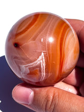 Load image into Gallery viewer, Pink Carnelian Sphere NEW!