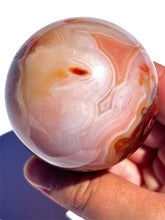 Load image into Gallery viewer, Pink Carnelian Sphere NEW!