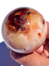 Load image into Gallery viewer, Pink Carnelian Sphere NEW!
