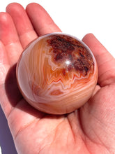 Load image into Gallery viewer, Pink Carnelian Sphere NEW!