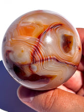 Load image into Gallery viewer, Pink Carnelian Sphere NEW!