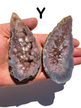 Load image into Gallery viewer, Pink Amethyst Slabs + Wing Pairs, Choose Your Own